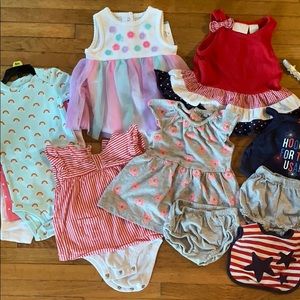 Baby girl 6 month lot spring/summer